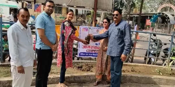 धमतरी : जिला अस्पताल परिसर में पौधारोपण किया गया