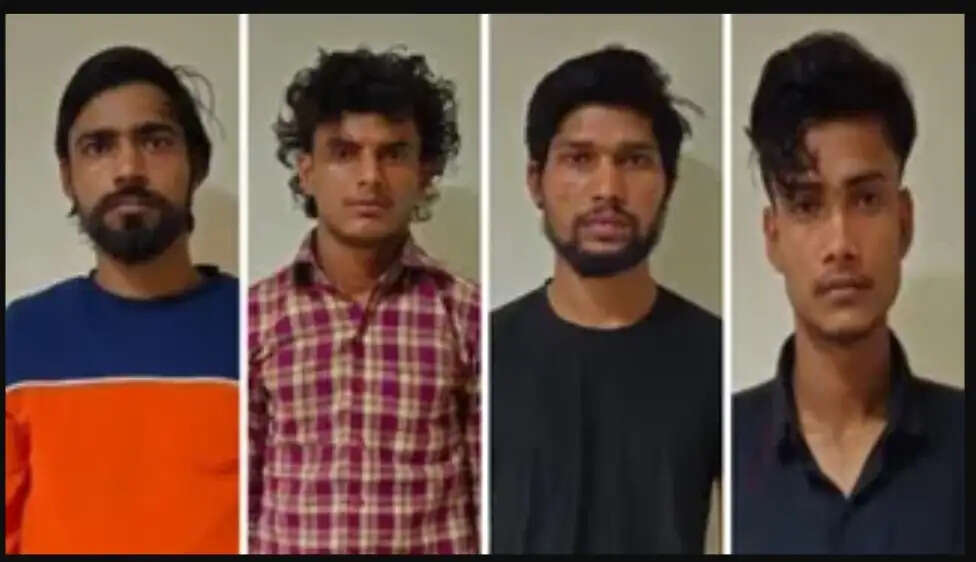 लखनऊ में गिरफ्तार चार संदिग्ध आतंकियों को पांच दिन की कस्टडी रिमांड पर भेजा गया