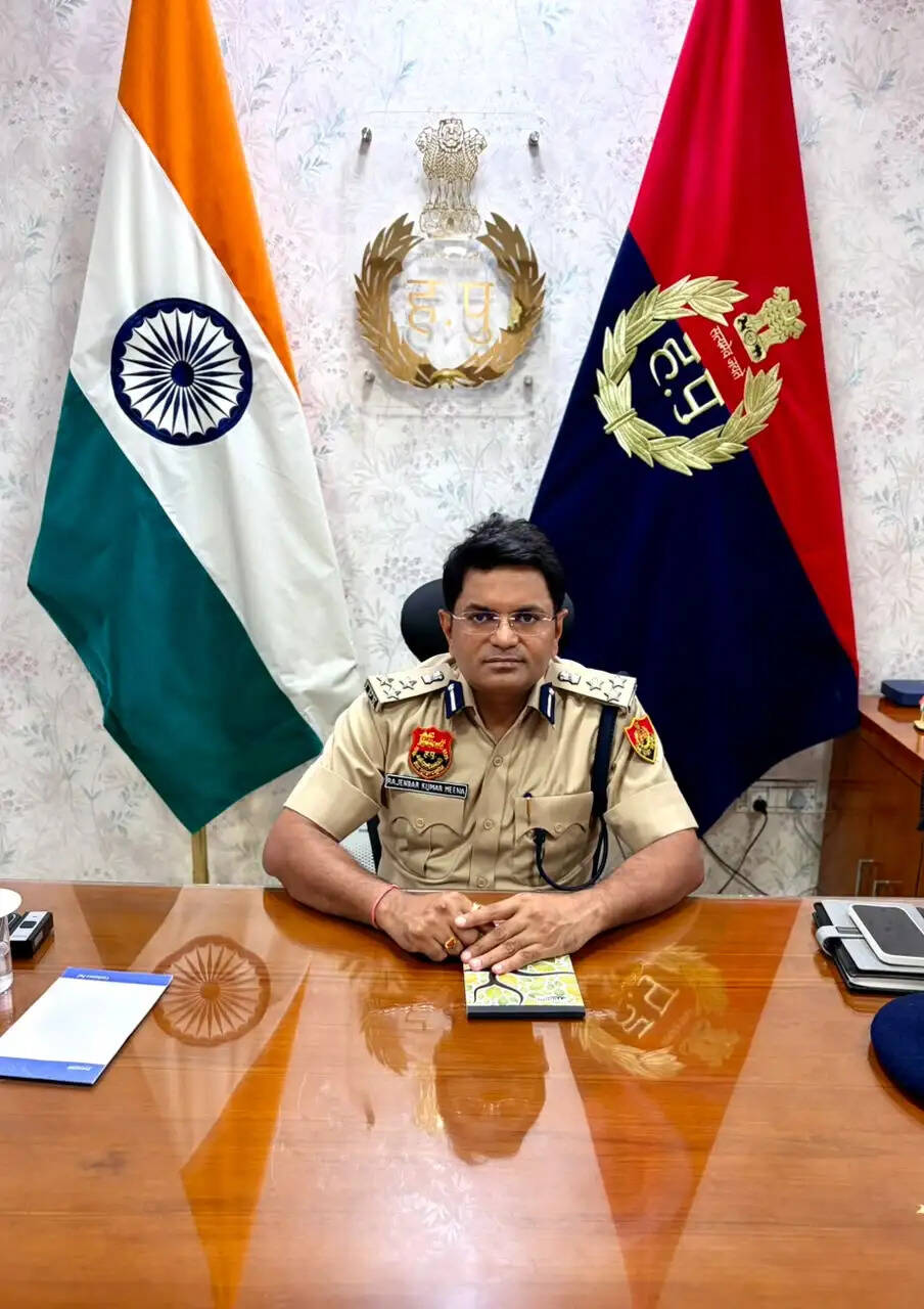 राजेंद्र कुमार मीणा ने ग्रहण किया फरीदाबाद पुलिस के जॉइंट सीपी का पदभार
