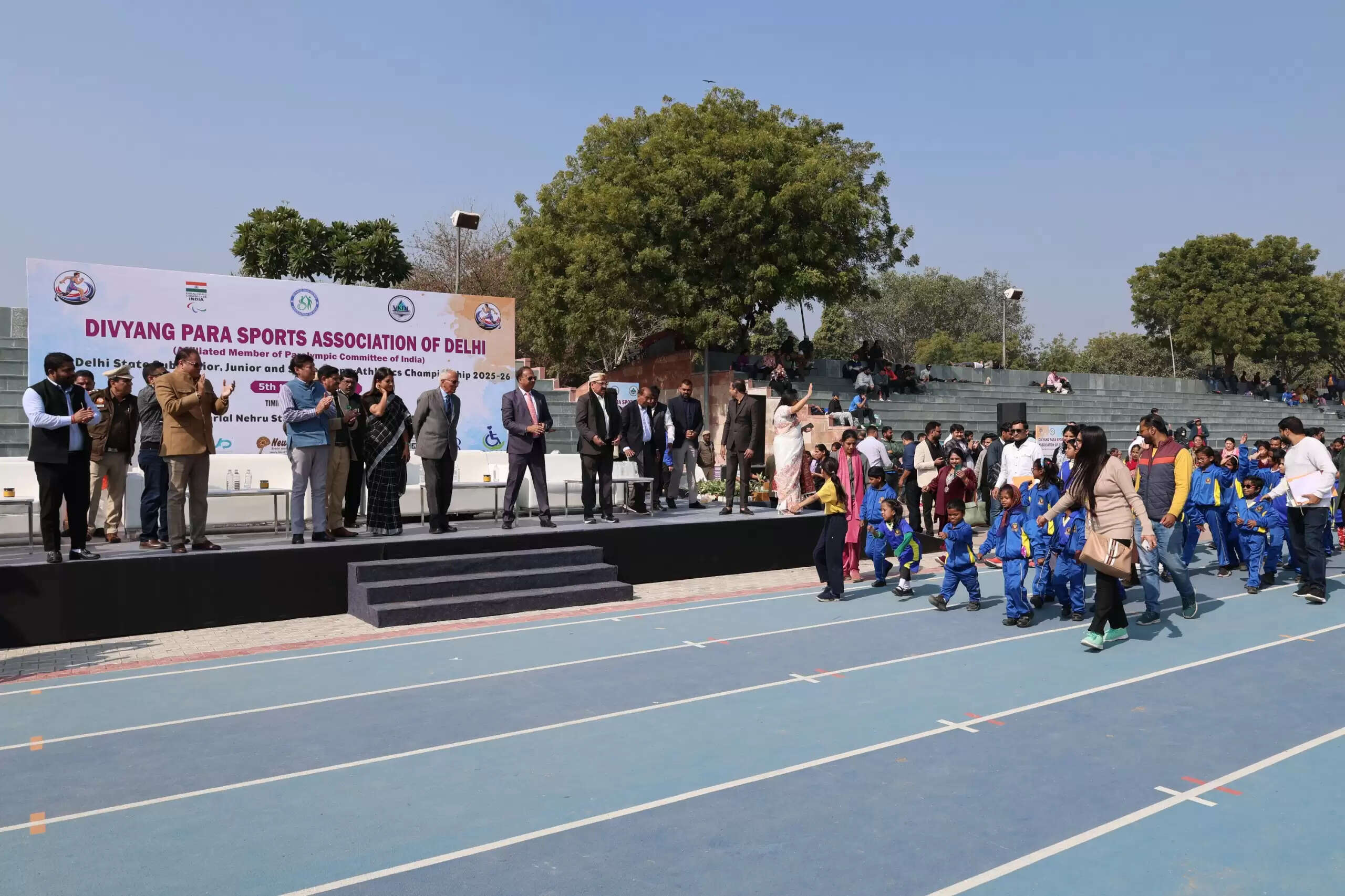 दिल्ली राज्य पैरा एथलेटिक्स प्रतियोगिता शुरू
