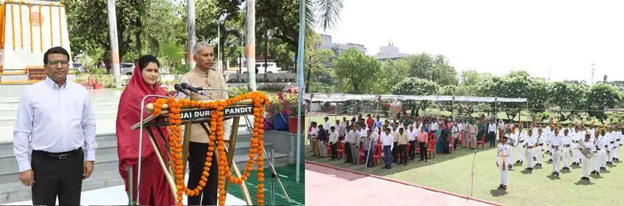 भोपाल: मंत्रालय में राष्ट्र-गीत और राष्ट्र-गान का हुआ सामूहिक गायन