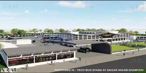 धमतरी में बनेगा भव्य एवं अत्याधुनिक हाईटेक बस स्टैंड