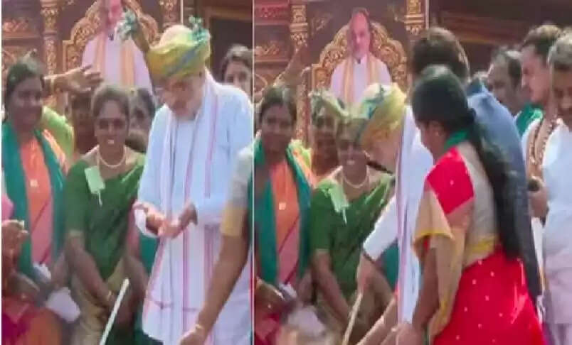 तमिलनाडु के त्रिची में अमित शाह, सीट बंटवारे काे लेकर राजनीतिक गतिविधियां तेज