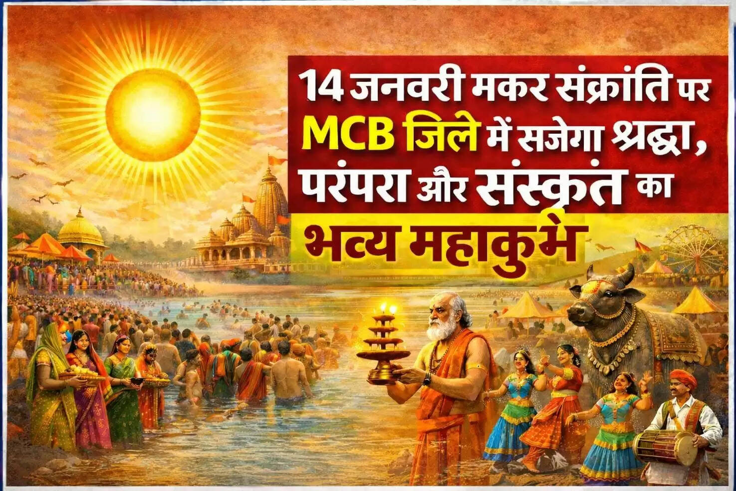 मकर संक्रांति 2026: सूर्य उपासना, दान-पुण्य और लोक आस्था का महापर्व