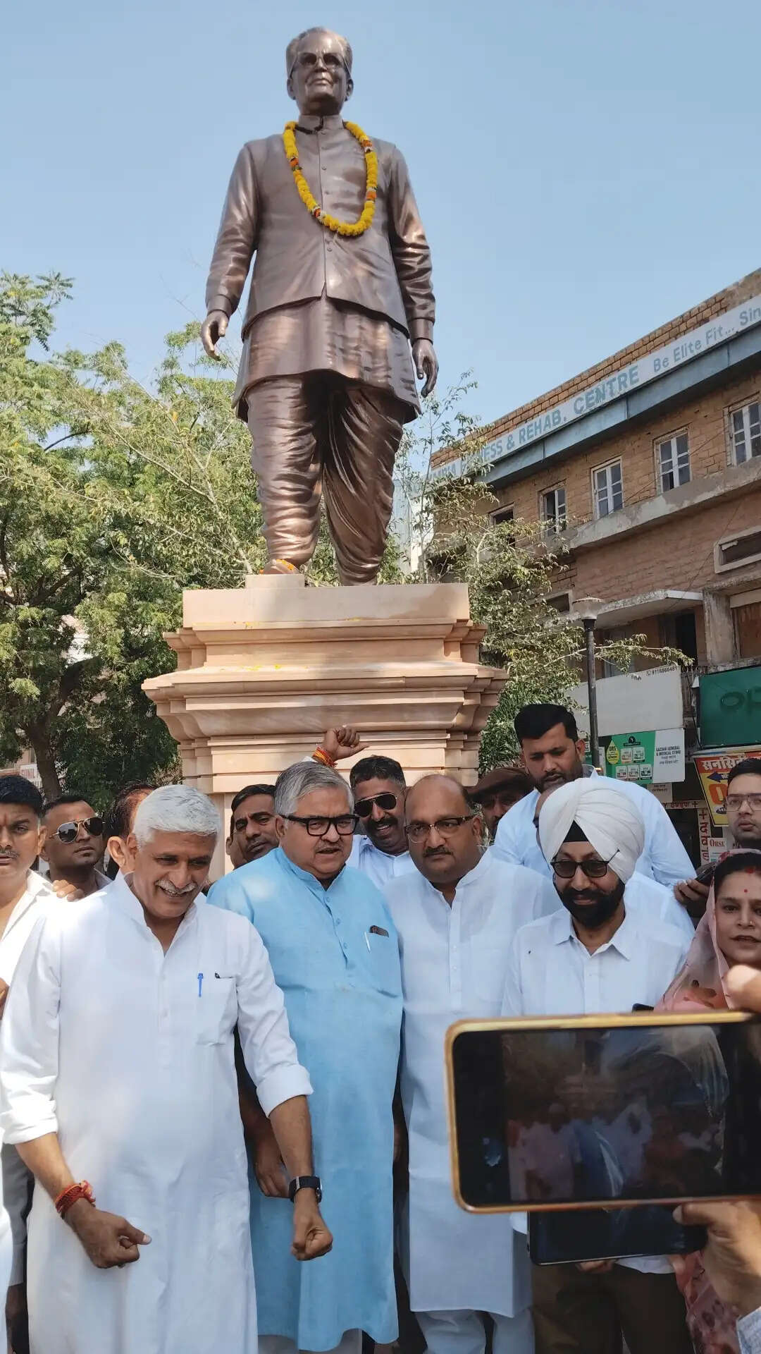 पूर्व उपराष्ट्रपति भैरोसिंह शेखावत की जयंती मनाई