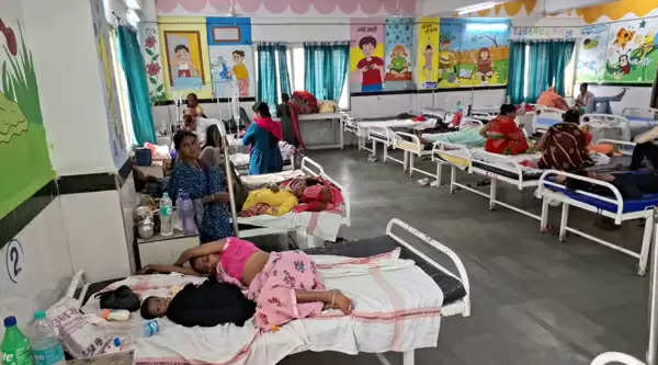 छतरपुर: मौसम में अचानक हुए बदलाव से बीमार हो रहे बच्चे