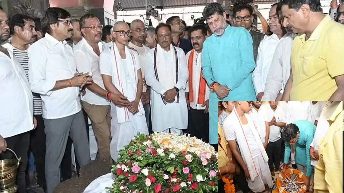 भाजपा&nbsp;प्रदेश अध्यक्ष किरण देव सिंह&nbsp;ने&nbsp;दिनेश मिरानिया&nbsp;के पार्थिव शरीर पर पुष्प अर्पित कर&nbsp;दी&nbsp;श्रद्धांजलि