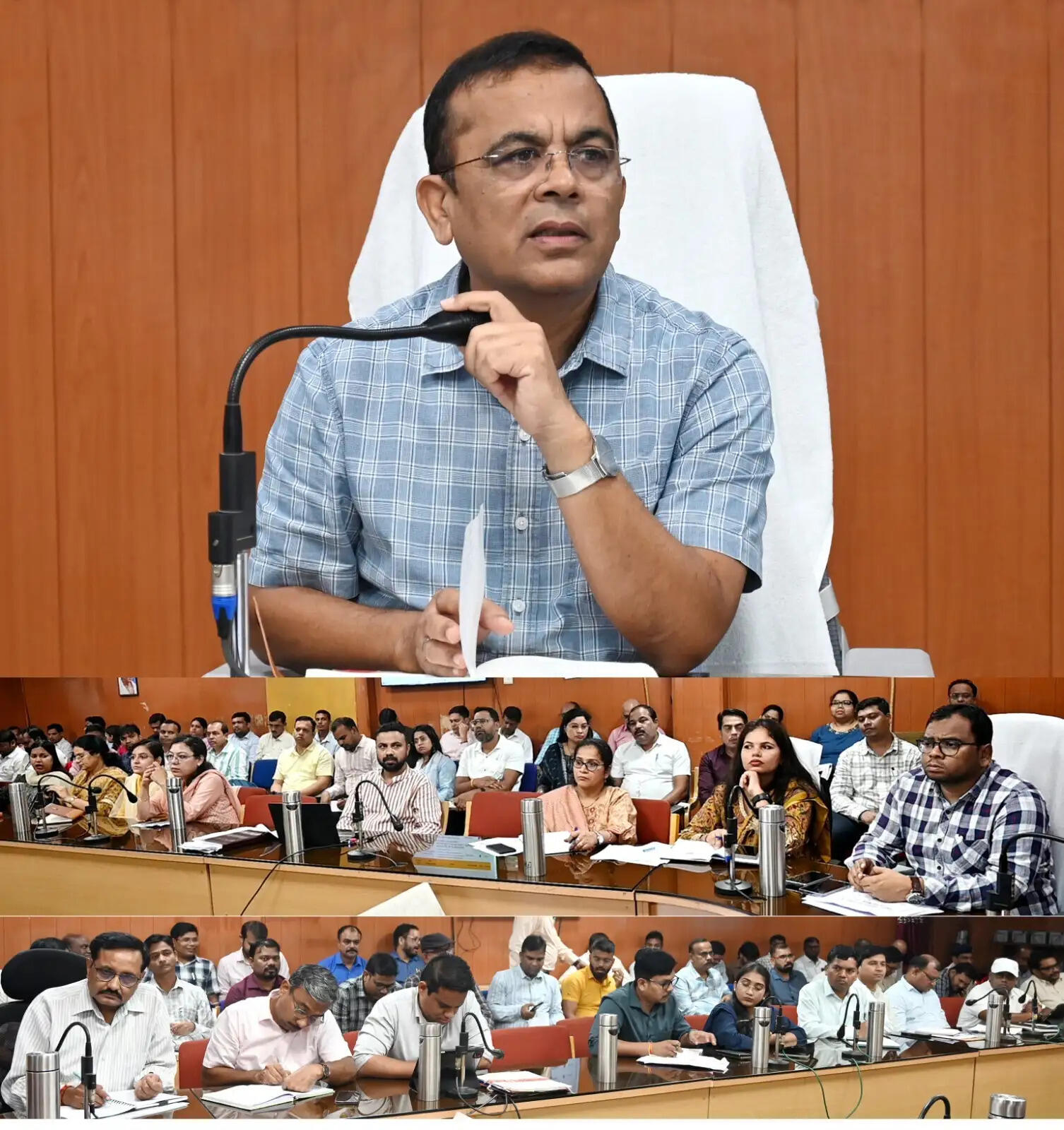 जांजगीर-चांपा में बाढ़ की स्थिति नहीं, जल स्तर पर कलेक्टर की नजर, पीएम सूर्यघर और कचरा प्रबंधन में तेजी के निर्देश