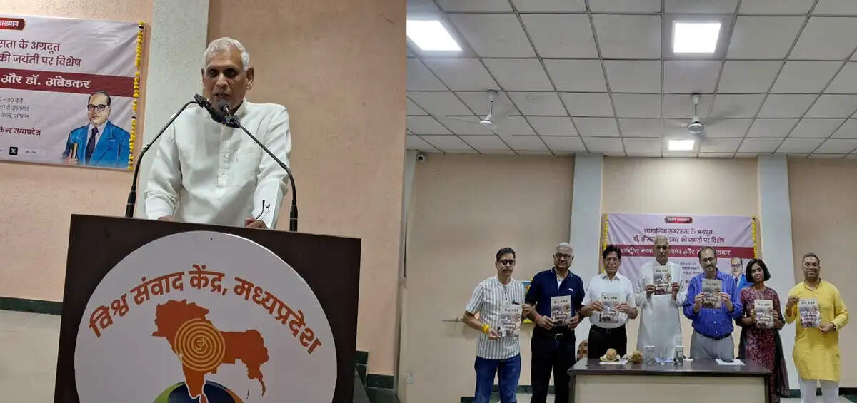 संघ की शाखा में डॉ. अम्बेडकर ने किया सामाजिक समरसता का अनुभव : अशोक पांडेय