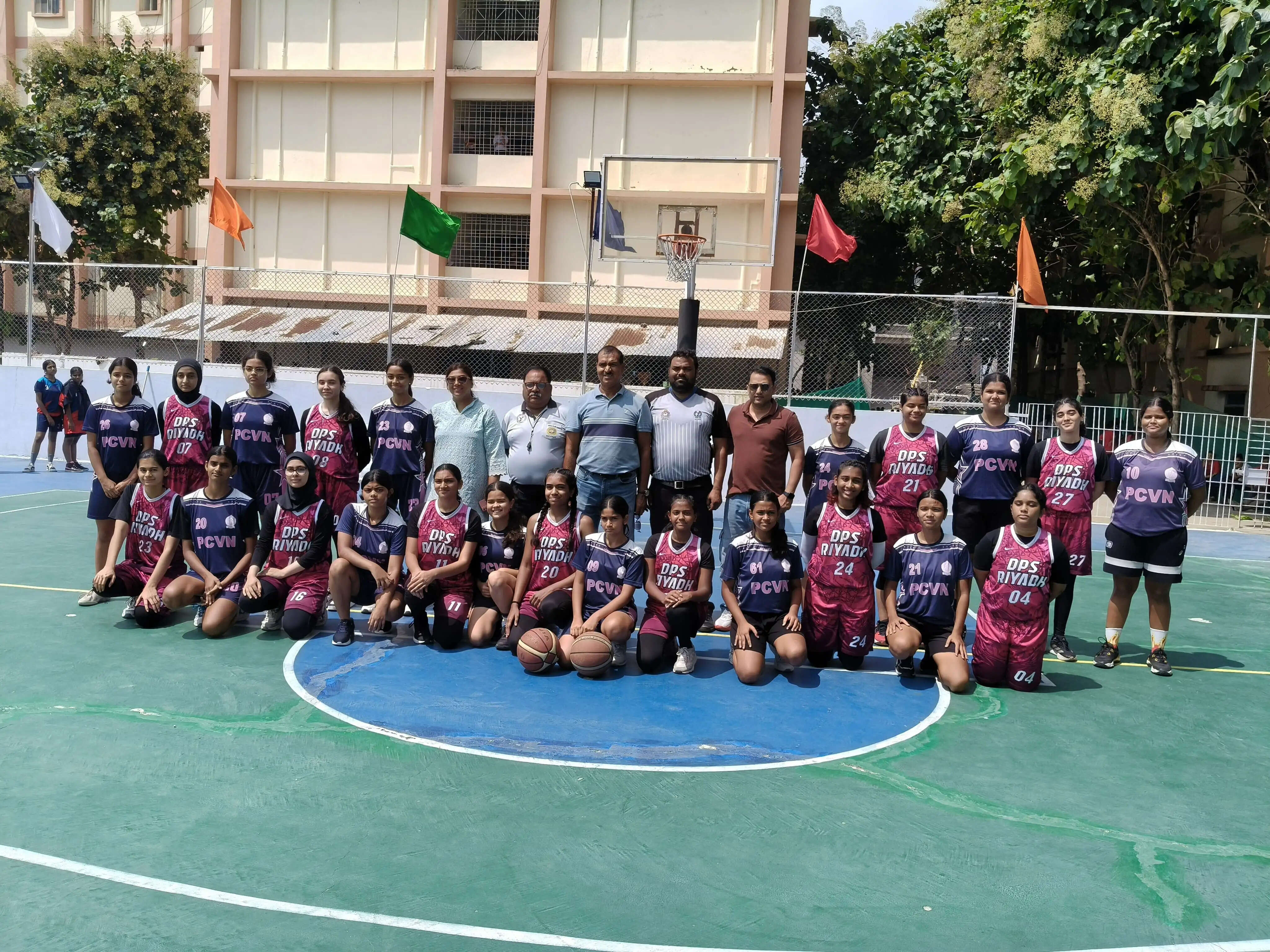 राष्ट्रीय बालिका बास्केटबॉल प्रतियोगिता शुरू, पहले दिन विदेशी टीमों को मिली करारी शिकस्त