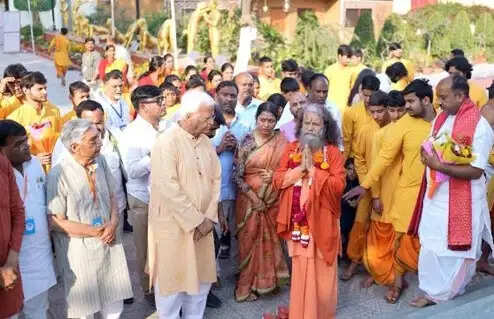 परमार्थ त्रिवेणी पुष्प पर सम्पन्न हुआ भगवान श्री जगन्नाथ जी की प्राण प्रतिष्ठा का अनुष्ठान