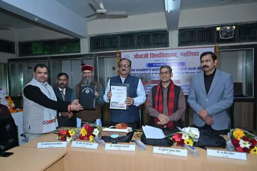 ठाकुर रामसिंह इतिहास शोध संस्थान नेरी और जीवाजी विश्वविद्यालय ग्वालियर के बीच शैक्षणिक-शोध सहयोग हेतु एमओयू हस्ताक्षरित