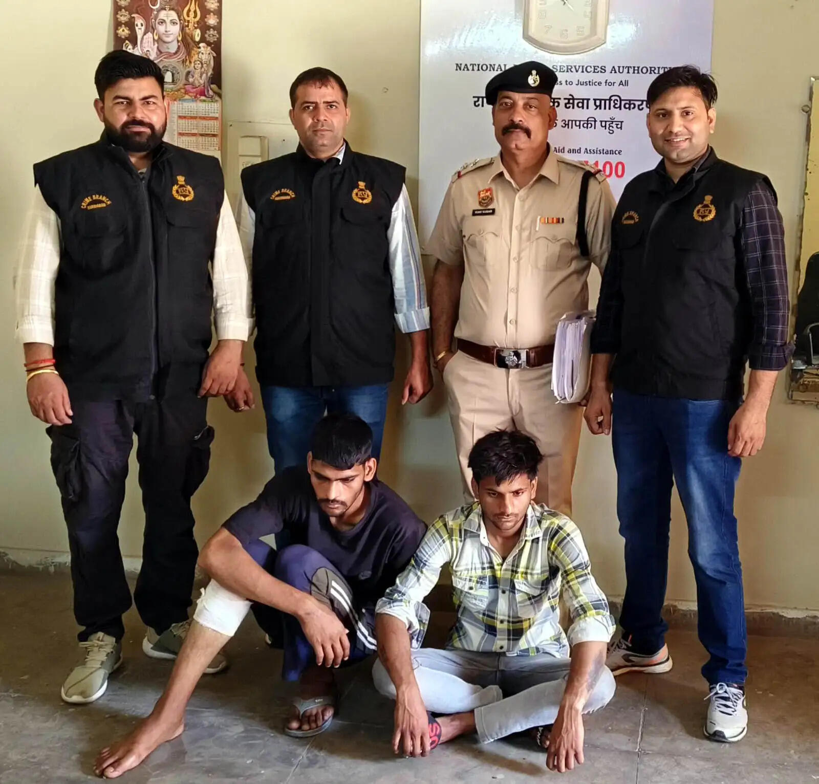 फरीदाबाद : शराब के गोदाम पर फायरिंग व डकैती में दो शूटरों सहित चार गिरफ्तार