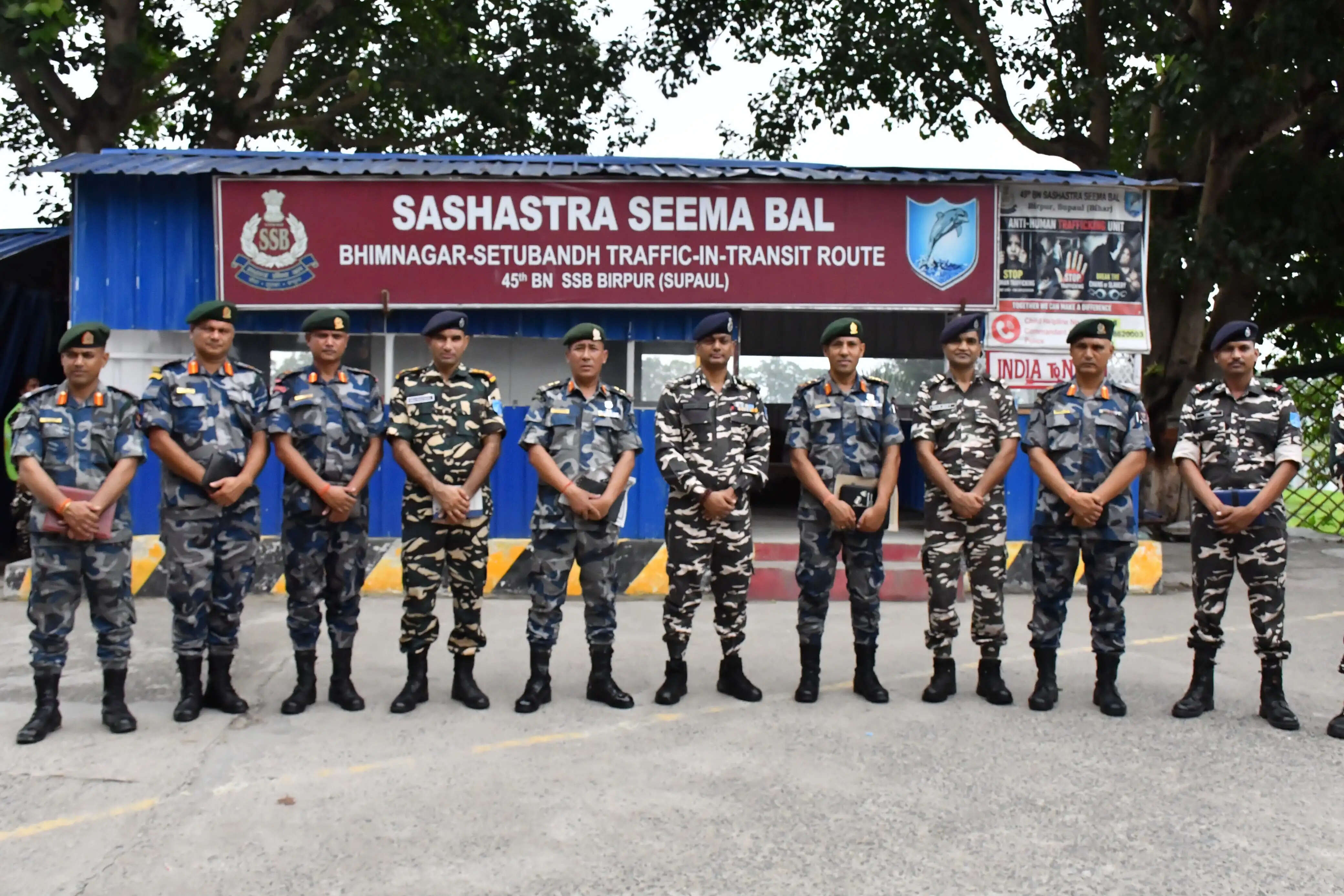 एसएसबी ने भारत-नेपाल सीमा सुरक्षा एवं समन्वय को लेकर एपीएफ नेपाल के मध्य समन्वय बैठक आयोजित
