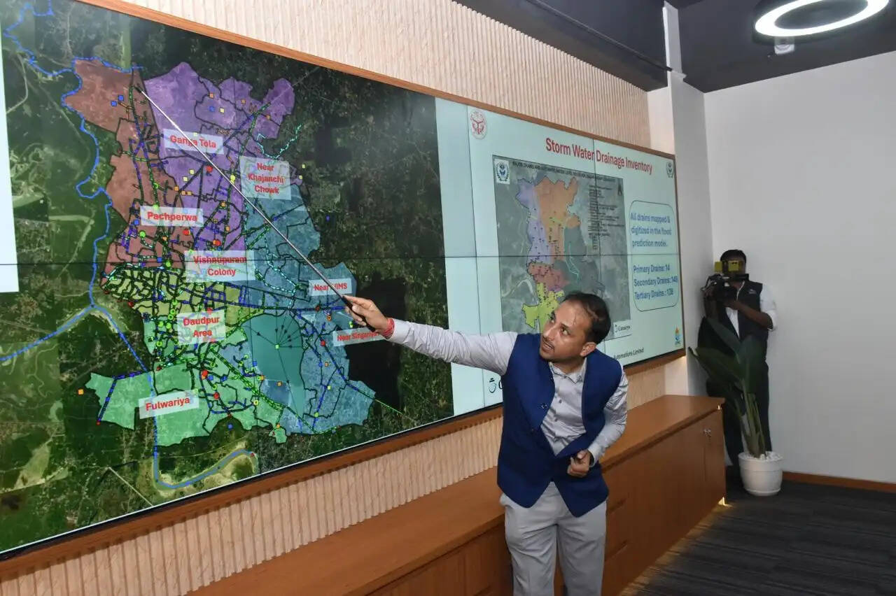 देश में मॉडल बना गोरखपुर नगर निगम, एआई आधारित यूएफएमसी से मानसूनी जलभराव निदान की ओर