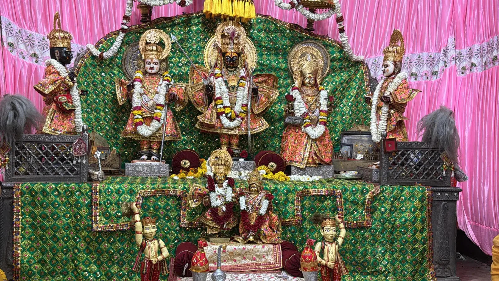 रामनवमी पूर्व संध्या पर जयपुर के चांदपोल स्थित मंदिर में सजेगा प्रभु श्रीराम का राजसी दरबार