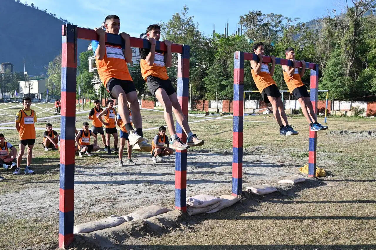 पंडोह में अग्निवीर भर्ती शुरू, 2959 युवा अभ्यर्थी लेंगे भाग