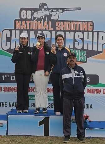 68वीं राष्ट्रीय शूटिंग चैंपियनशिप : रायजा ढिल्लों का दबदबा, महिला और जूनियर महिला स्कीट में जीता स्वर्ण