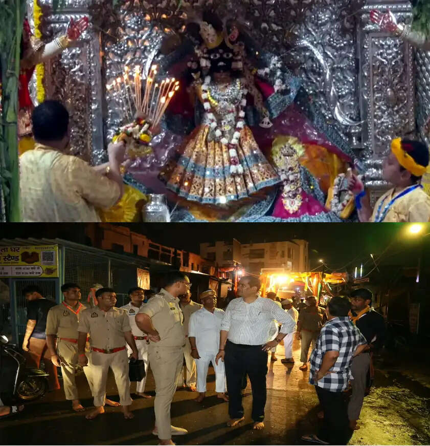 मावा केक काट मनाया बांकेबिहारी का जन्मोत्सव, मंगला आरती के दर्शन कर भावविभोर हुए श्रद्धालु