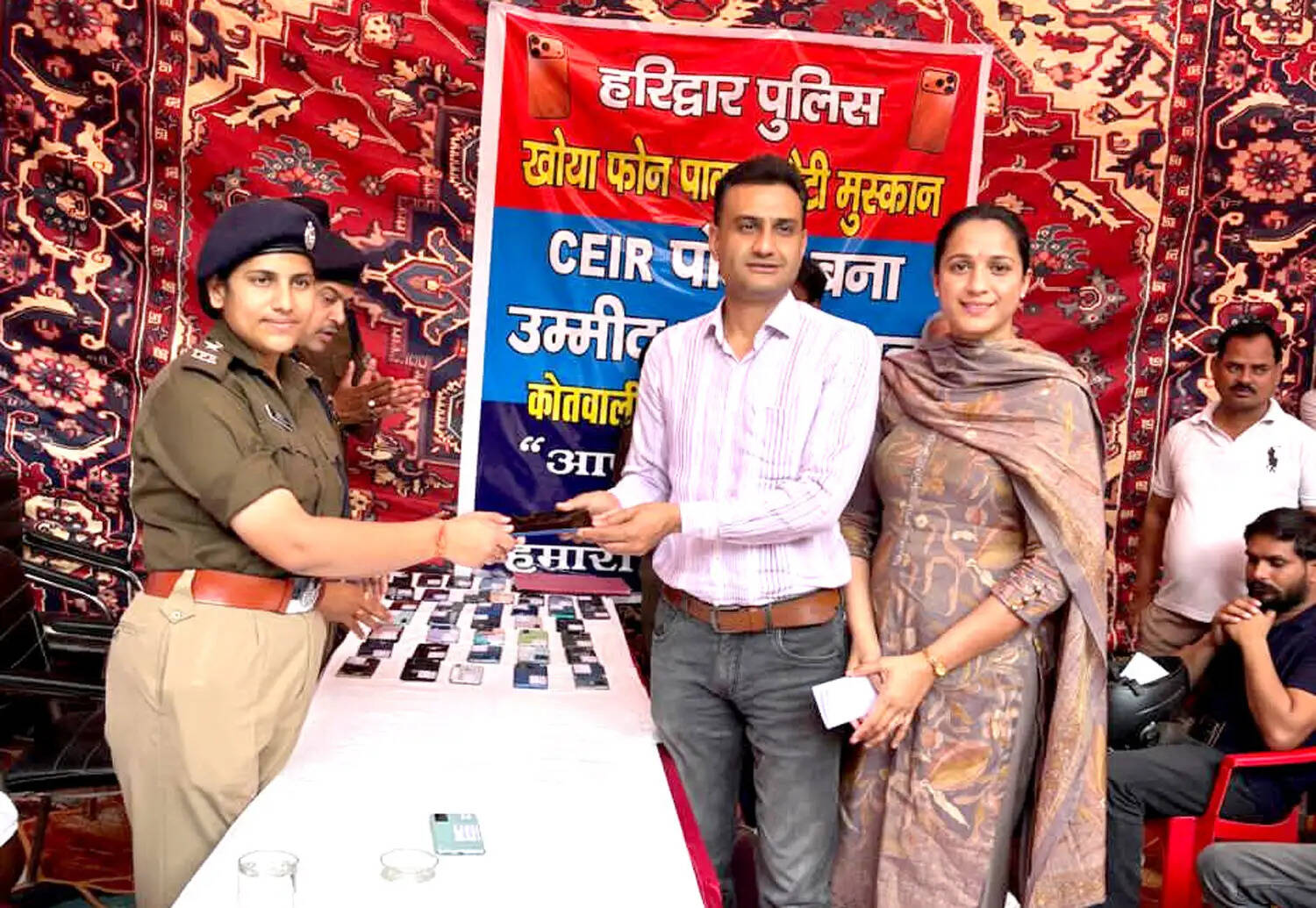 ऑपरेशन रिकवरी में हरिद्वार पुलिस को बड़ी सफलता,120 मोबाइल बरामद