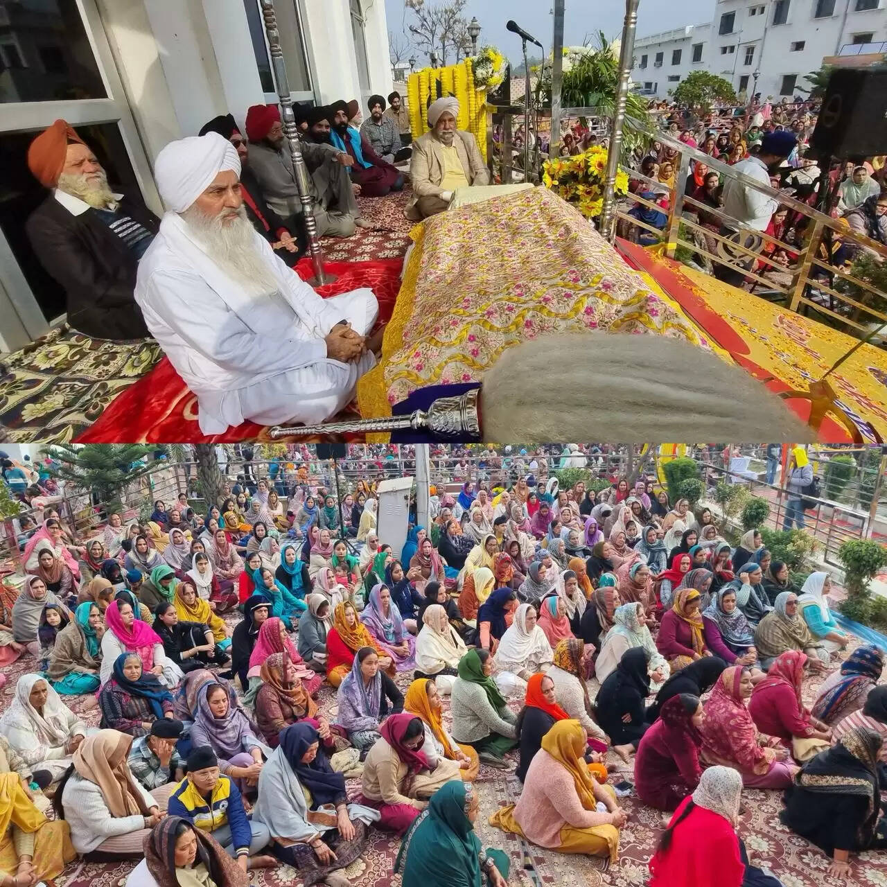 डिग्याना आश्रम गुरुद्वारे में दसवें गुरु श्री गुरु गोबिंद सिंह जी महाराज का 359वां प्रकाश पर्व श्रद्धा से मनाया गया