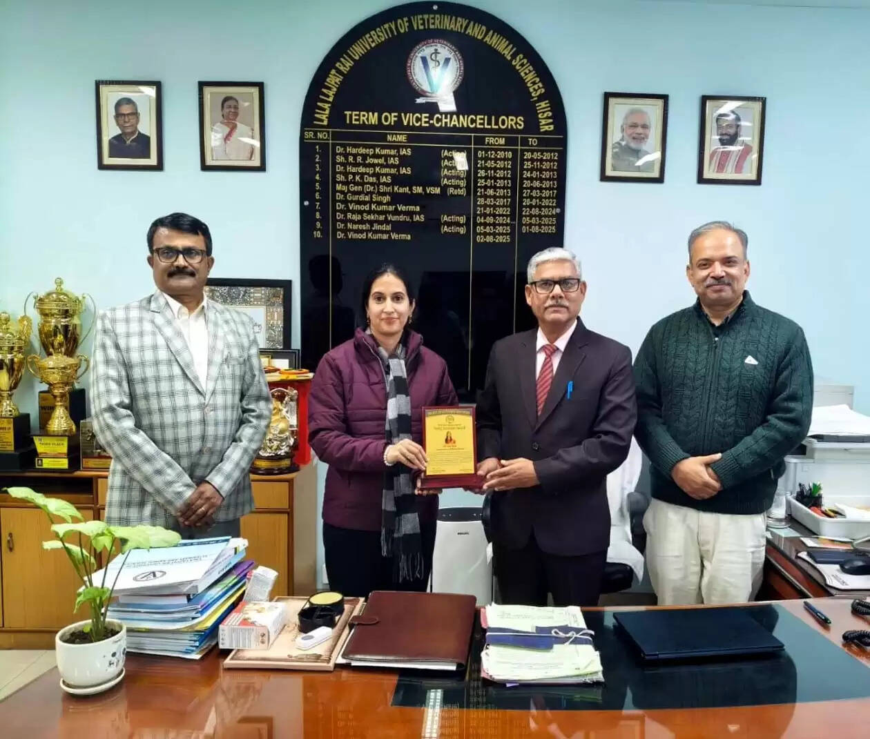 हिसार : अंतरराष्ट्रीय विस्तार शिक्षा महाधिवेशन में डॉ. रचना ‘युवा वैज्ञानिक पुरस्कार’ से सम्मानित