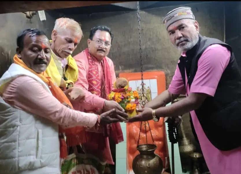 अनूपपुर: श्रीराम जन्मभूमि मन्दिर आमंत्रण शोभा यात्रा से नगर हुआ राममय