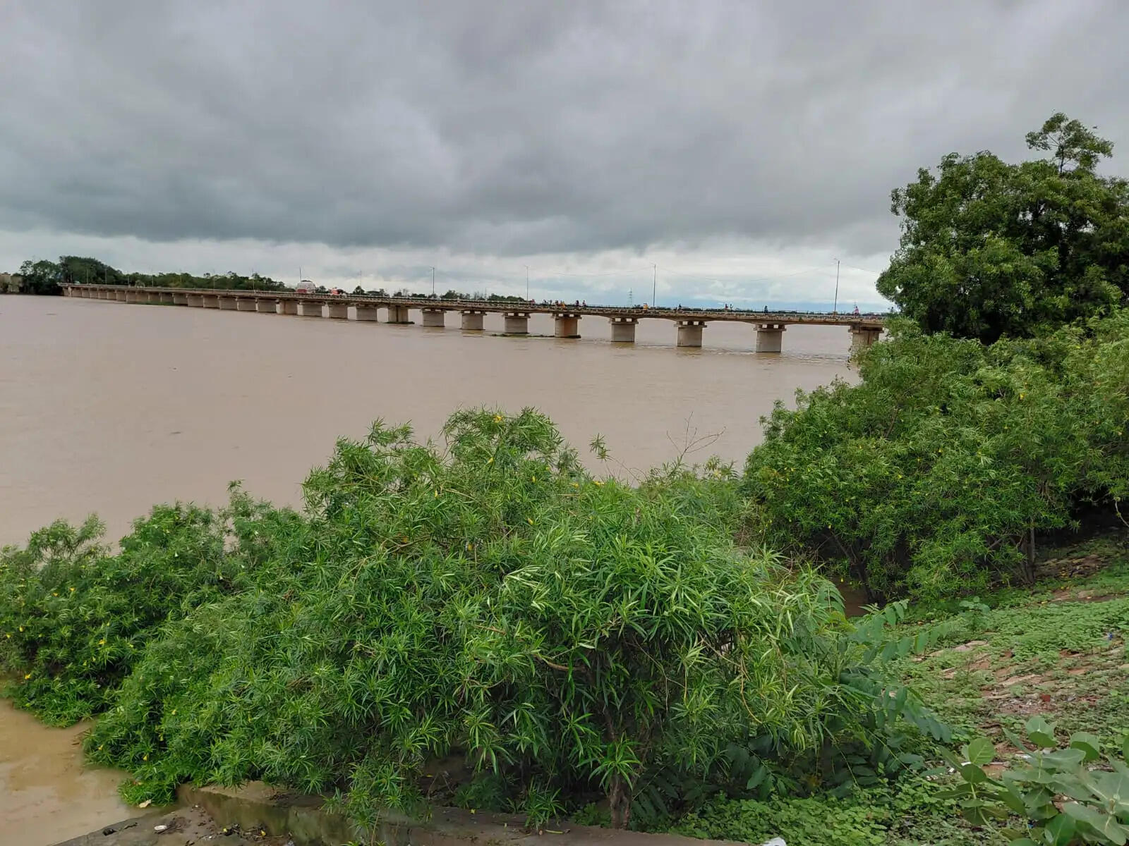 गोबरा नवापारा में बाढ़ प्रभावितों को सुरक्षित स्थानों पर पहुंचाया गया, राशन सामग्री का वितरण किया गया