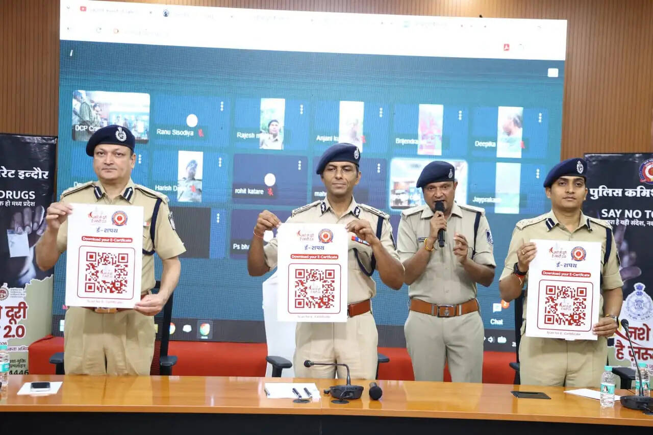 'नशे से दूरी है ज़रूरी 2.0' अभियान ने बनाया विश्व रिकॉर्ड, इंदौर में 1.75 लाख से अधिक लोगों ने एक साथ ली नशामुक्ति की ई-शपथ