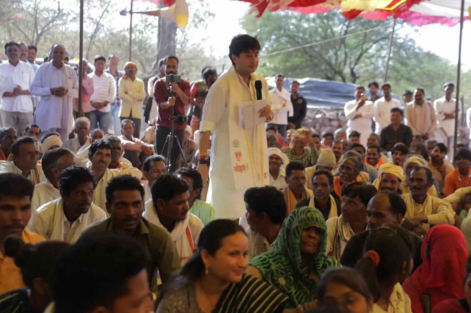 आदिवासी समुदाय की भागीदारी से विकसित भारत की परिकल्पना होगी साकार: ज्योतिरादित्य सिंधिया