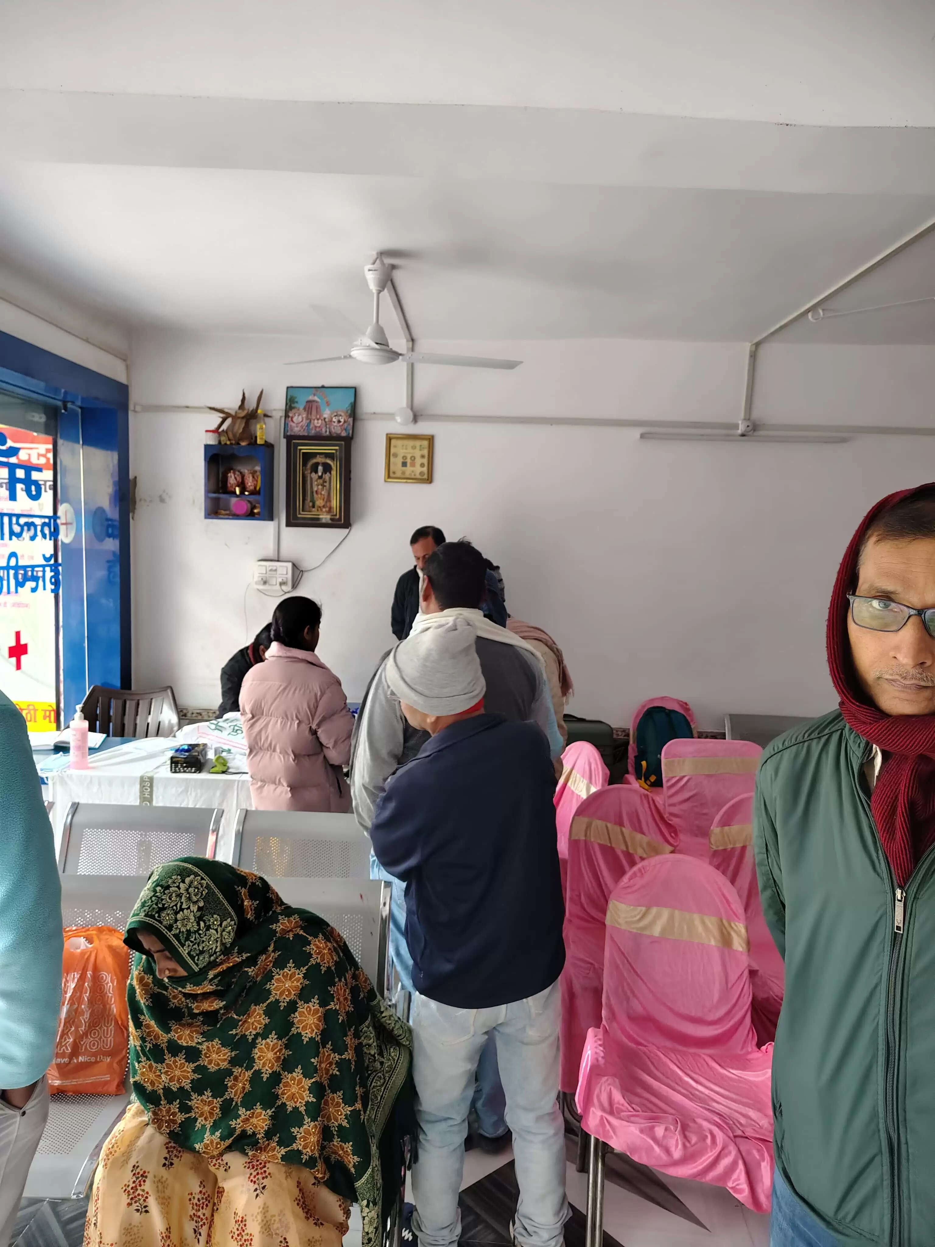 स्वास्थ्य शिविर में नौ हृदय रोगी मिले