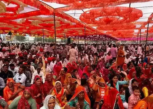 प्रजापति कुम्हार समाज ने महापंचायत में किया शक्ति प्रदर्शन