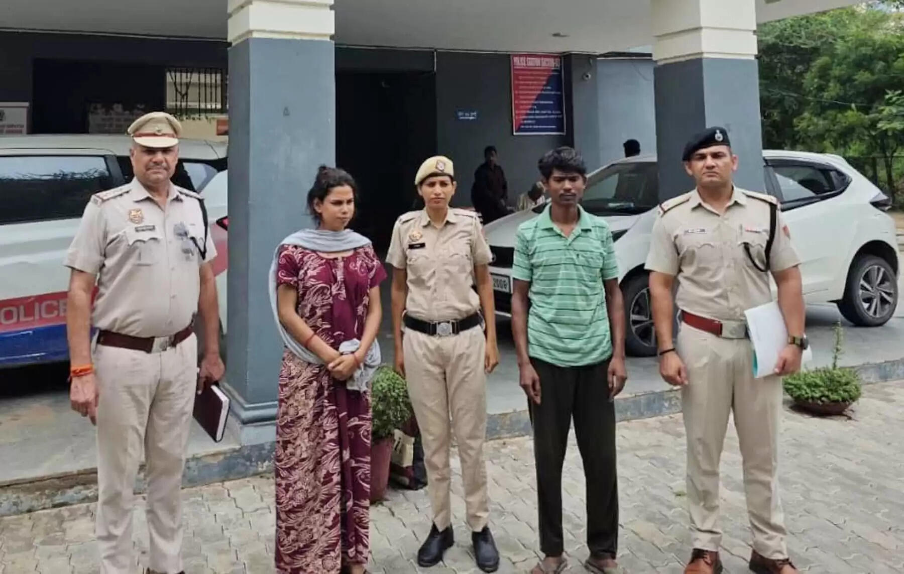 नवजात का अपहरण करने वाले एक किन्नर समेत दो आरोपित गिरफ्तार