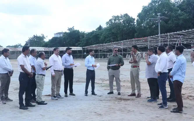 कांकेर कलेक्टर-एसपी ने राज्योत्सव तैयारियों का लिया जायजा, दिए निर्देश