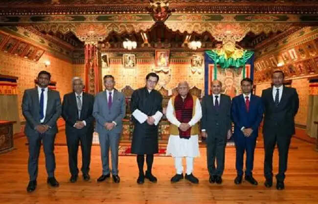 भूटान नरेश से मिले मनोहर लाल, दोनों देशों की प्रगाढ़ मैत्री को सराहा