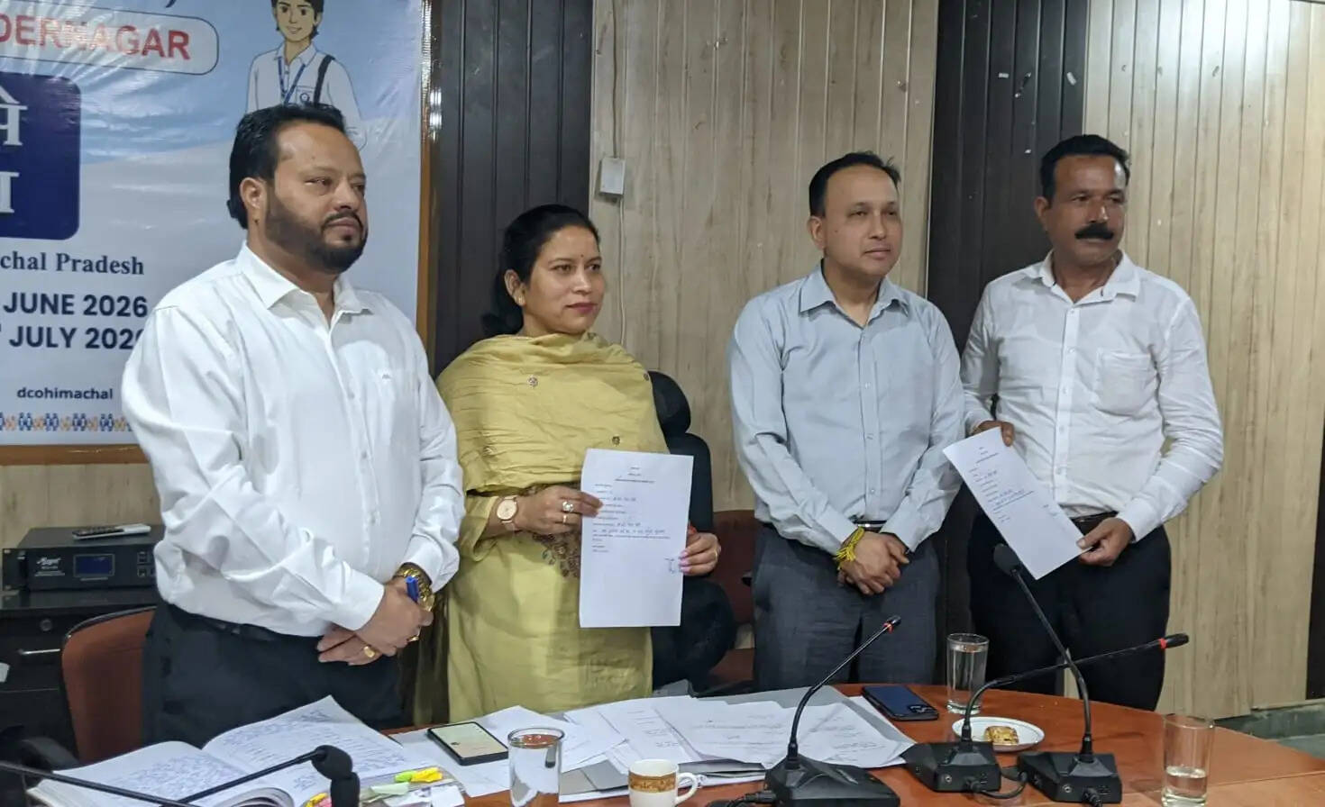 रूमा देवी नगर परिषद सुंदरनगर की अध्यक्ष तथा लकेश कुमार उपाध्यक्ष निर्वाचित