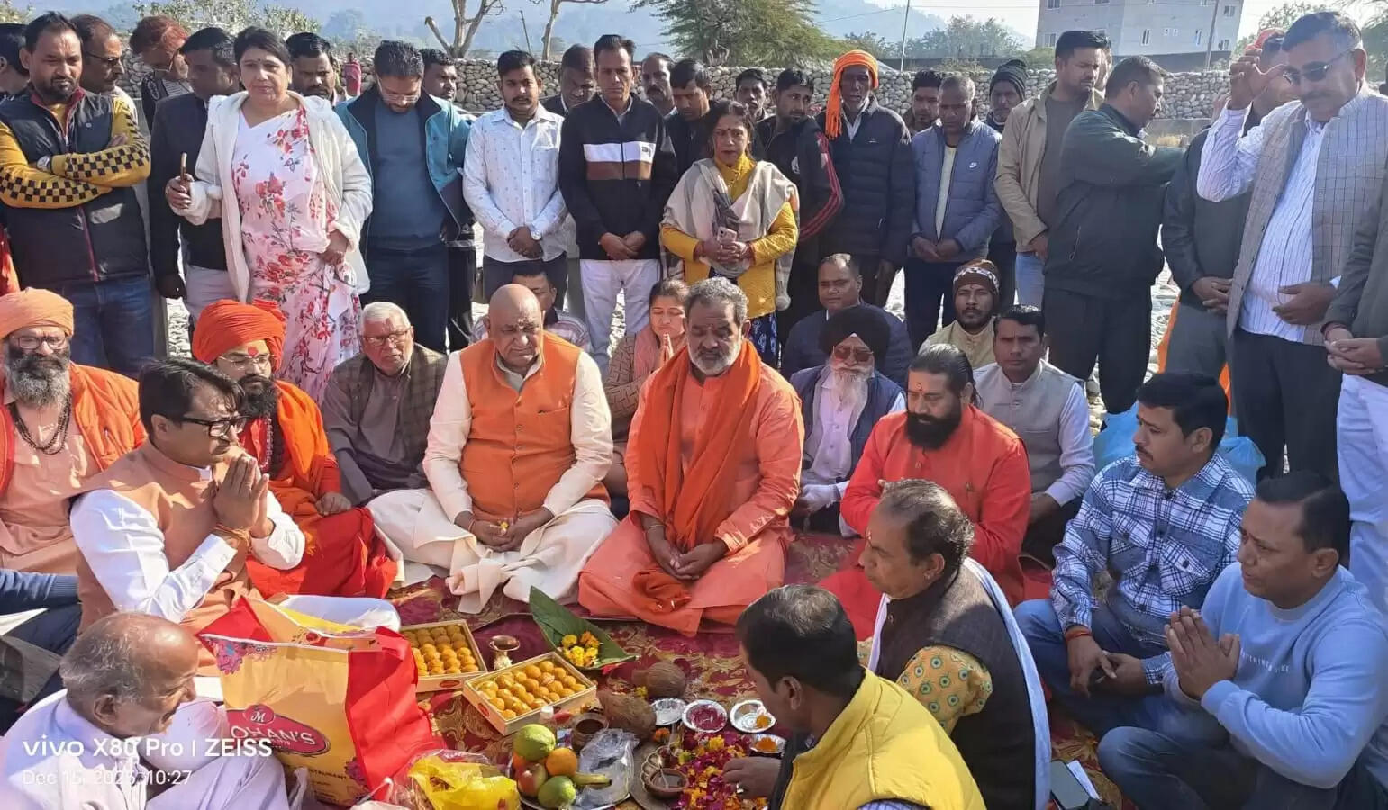 गंगा तटबंध का निर्माण कार्य प्रारंभ