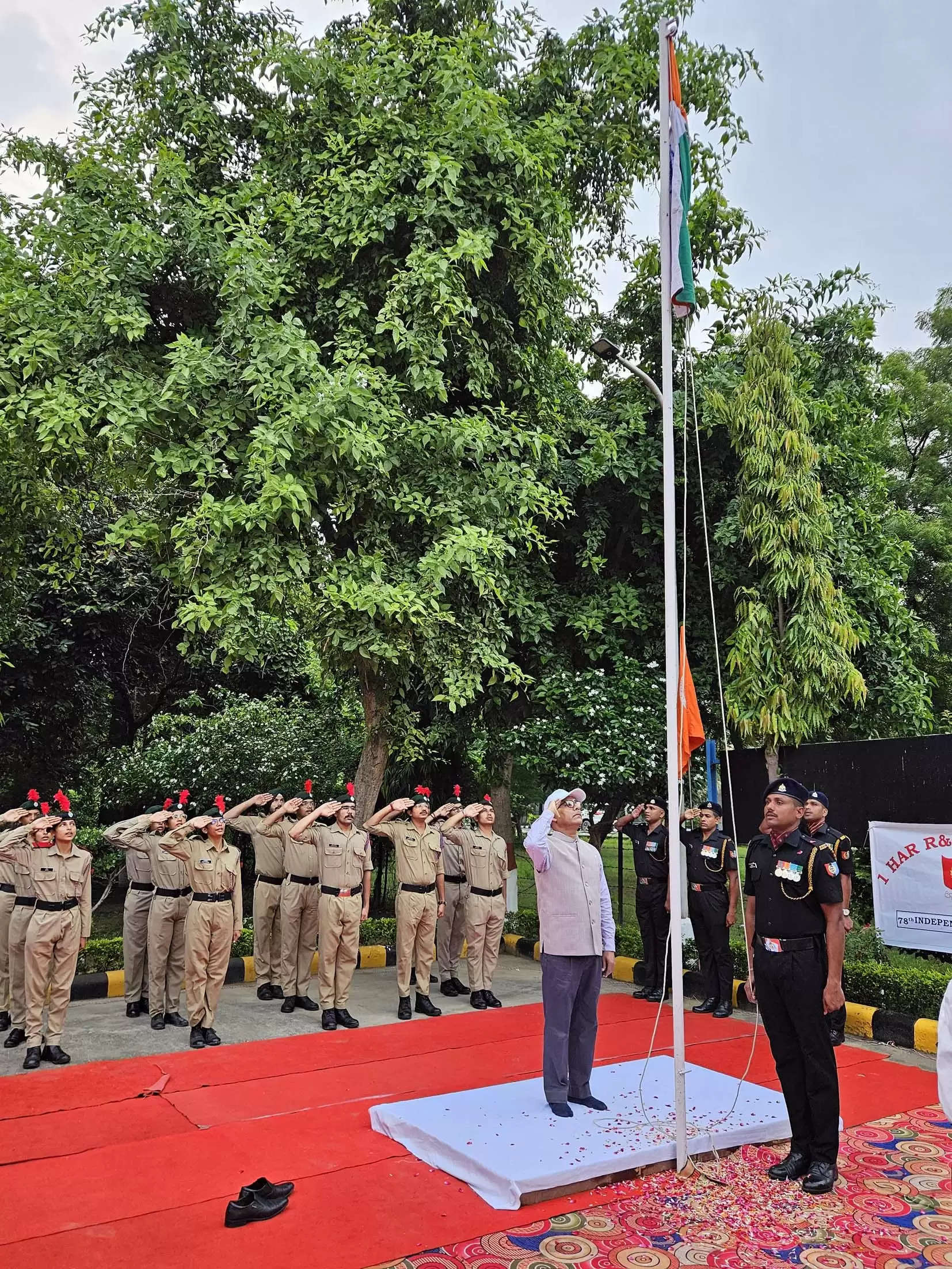 हिसार: स्वतंत्रता दिवस दिला रहा सेनानियों के संघर्ष भरे दिनों की याद : कुलपति विनोद वर्मा