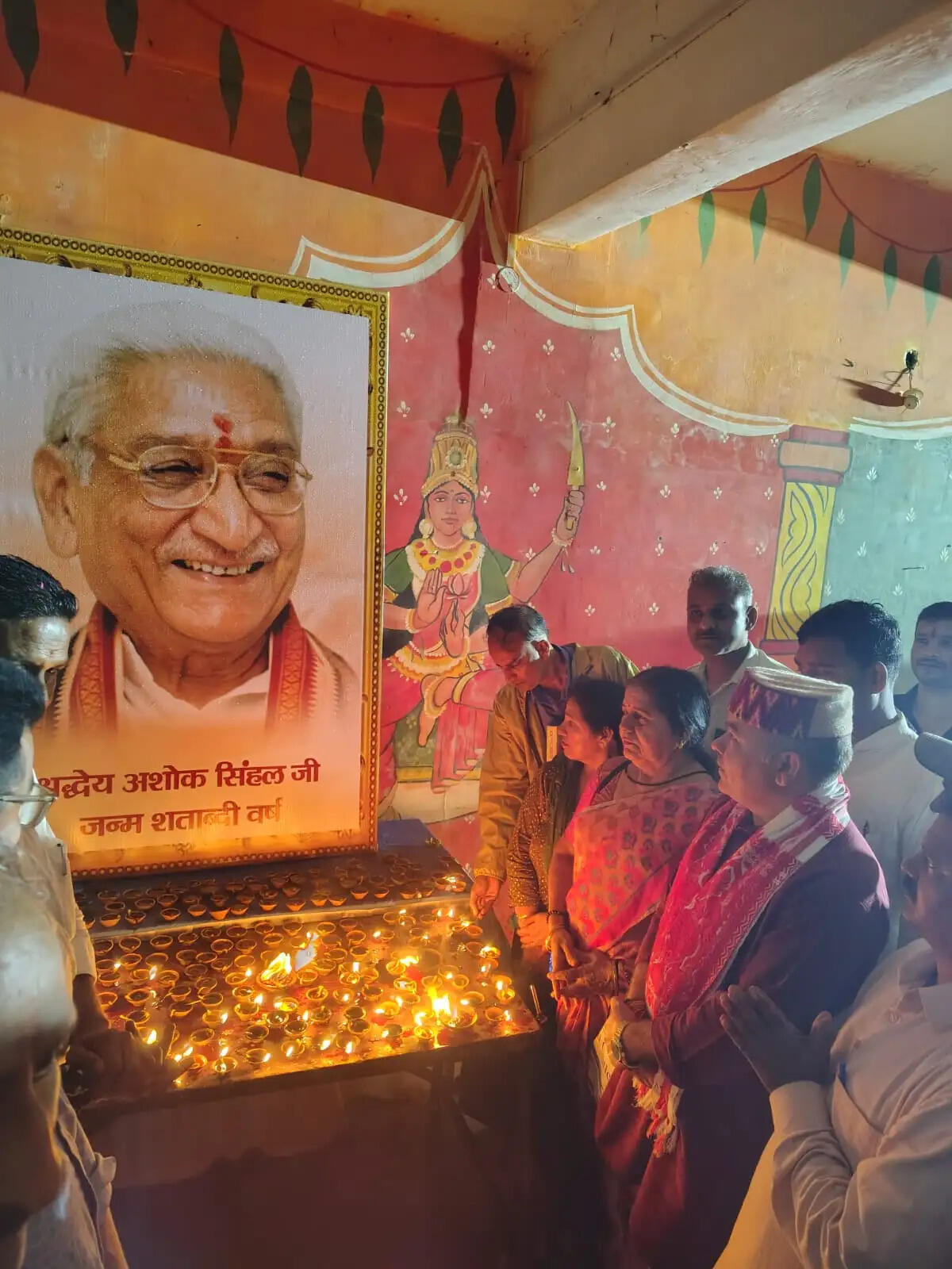 अशोक सिंघल के विचारों को जन-जन तक पहुंचाने का संकल्प : राजेंद्र
