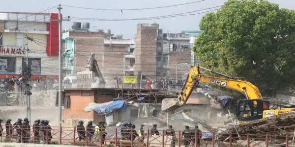 नेपाल में अतिक्रमण हटाने के लिए आज भी चल रहा है बालेन का बुलडोजर