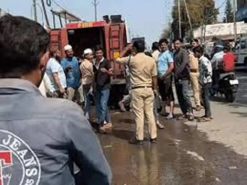 भोपाल के&nbsp;टिंबर मार्केट में फिर भड़की भीषण आग, डेढ़ घंटे बाद पाया गया काबू