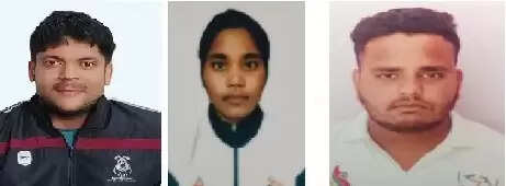 आल इंडिया यूनिवर्सिटी भारोत्तोलन प्रतियोगिता में गुरु जम्भेश्वर विश्वविद्यालय मुरादाबाद के तीन खिलाड़ी चयनित