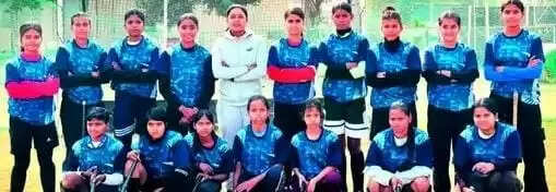 राज्य स्तरीय सब जूनियर हॉकी प्रतियोगिता (बालिका) के लिए 16 सदस्यीय टीम चयनित