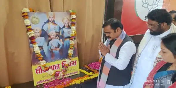 देश और धर्म की रक्षा में साहेबजादों ने दिया प्राणों का बलिदान : दिलीप पटेल