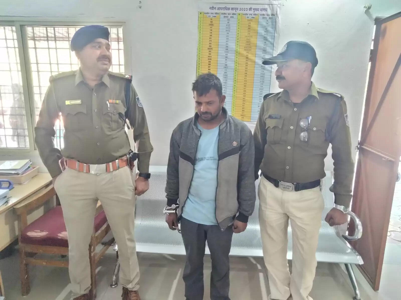 धारः पुत्र ही निकला पिता का हत्यारा , अंधे कत्ल का पुलिस ने किया खुलासा