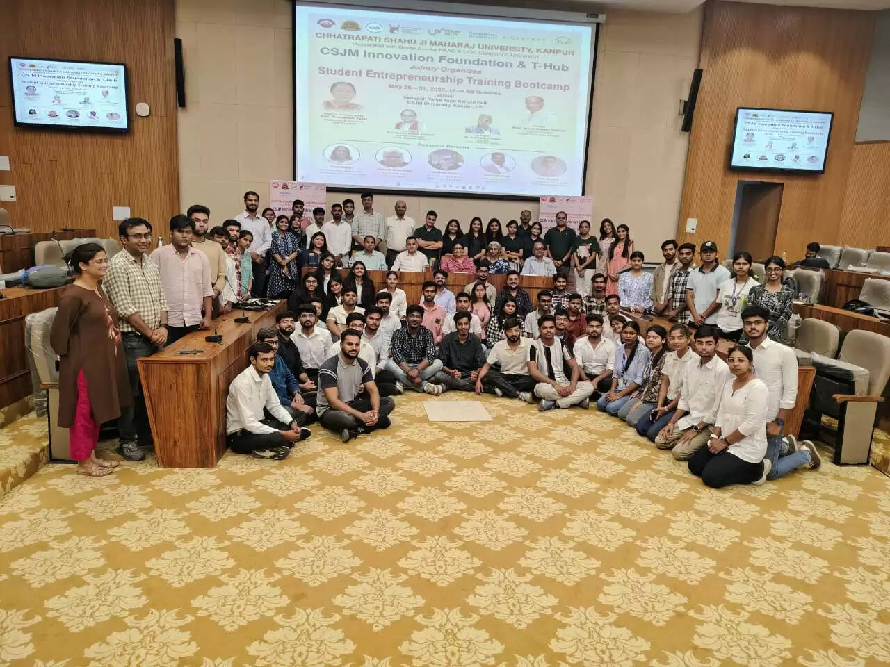 सीएसजेएमयू में स्टूडेंट एंटरप्रेन्योरशिप एंड ट्रेनिंग प्रोग्राम में 38 टीमों ने किया प्रतिभाग, 11 टीमों का हुआ चयन