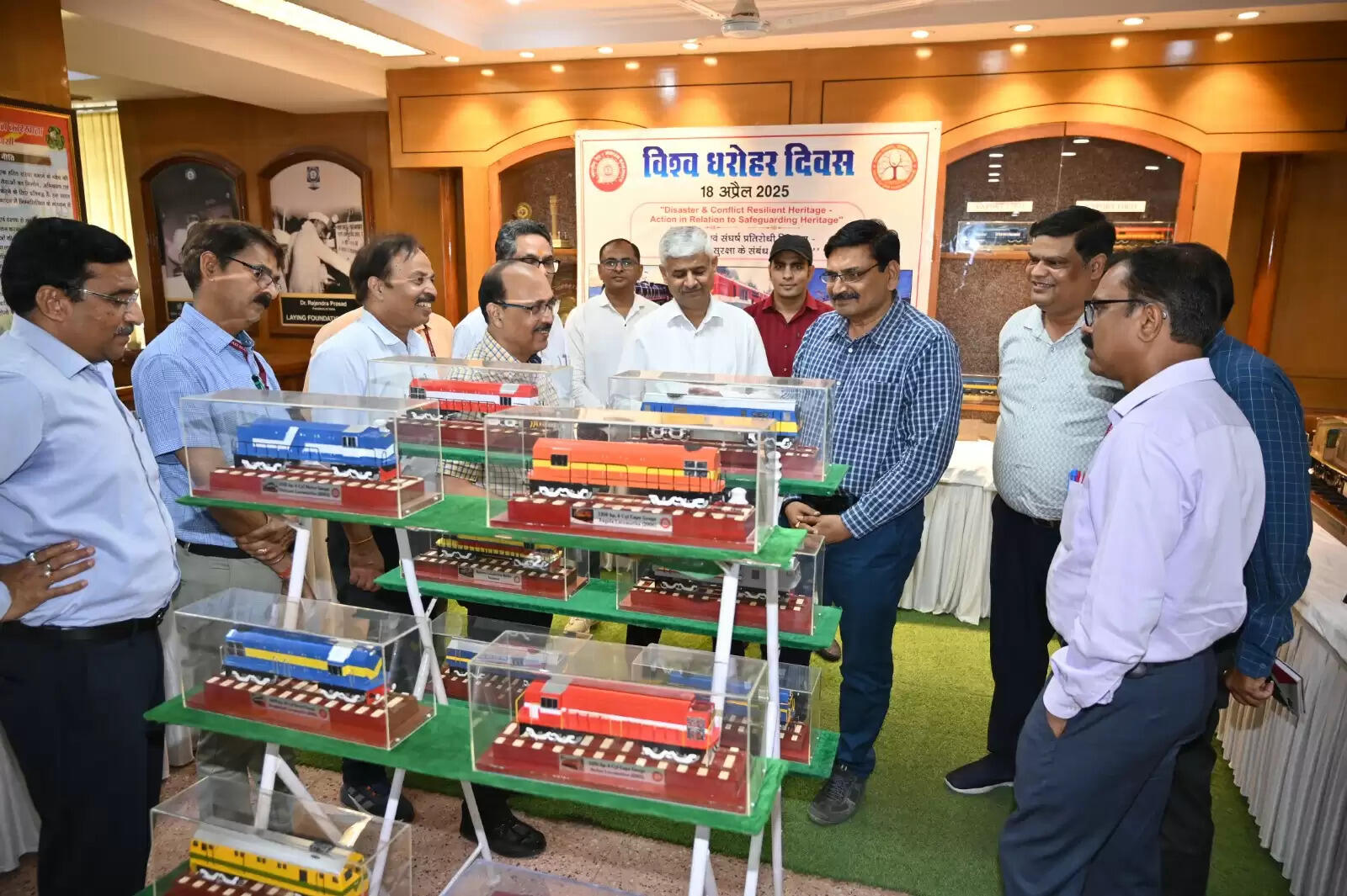 'विश्व धरोहर दिवस' पर बरेका में ऐतिहासिक विरासत की जीवंत प्रदर्शनी