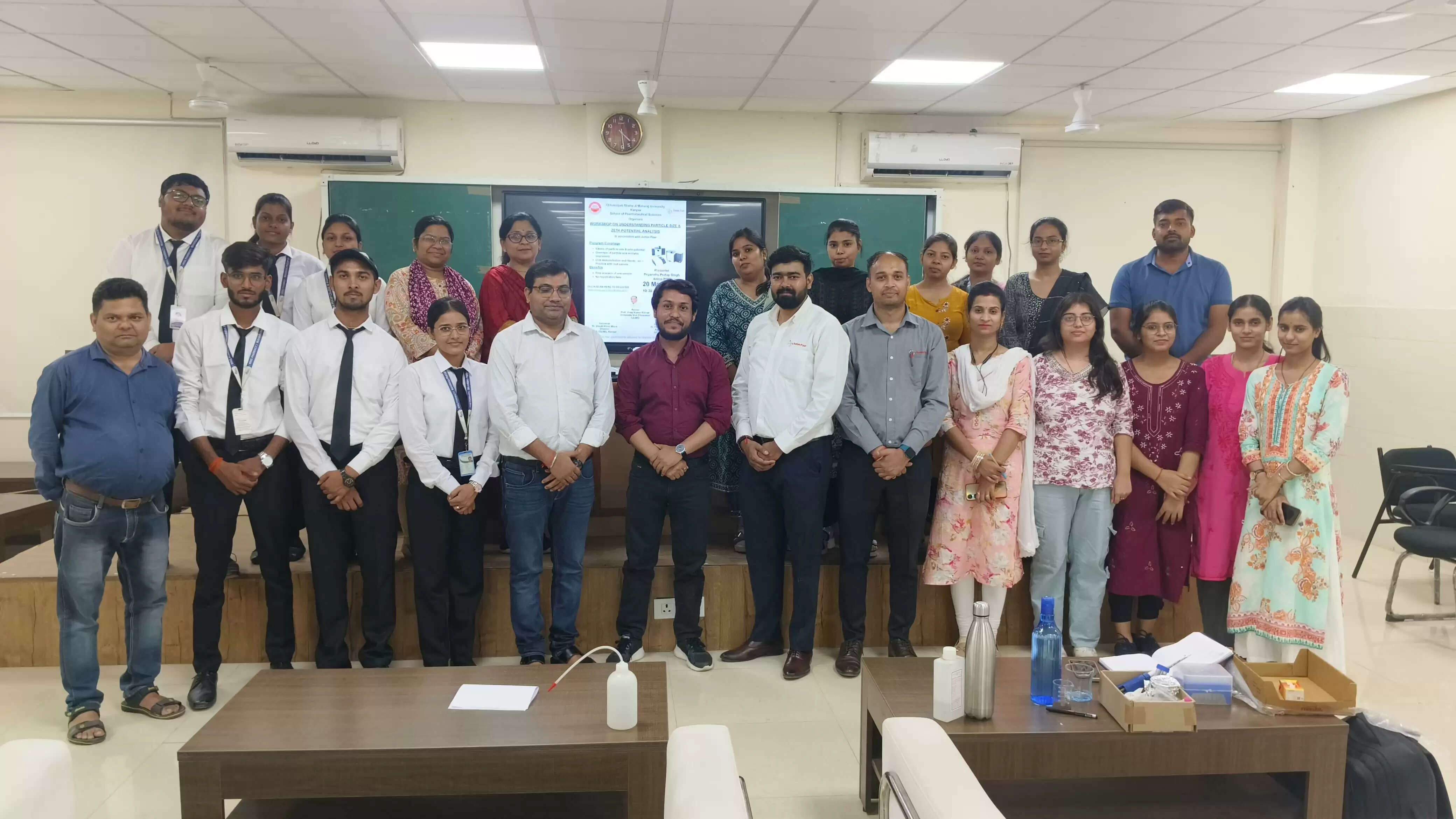 सीएसजेएम विश्वविद्यालय में पार्टिकल साइज़ एनालिसिस व ज़ेटा पोटेंशियल पर आयाेजित हुई कार्यशाला