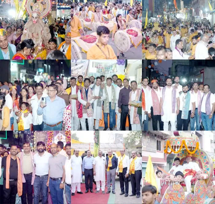 रायगढ़ में धूमधाम से निकली महाराजा अग्रसेन की भव्य शोभायात्रा, जयकारों से गूंजा शहर