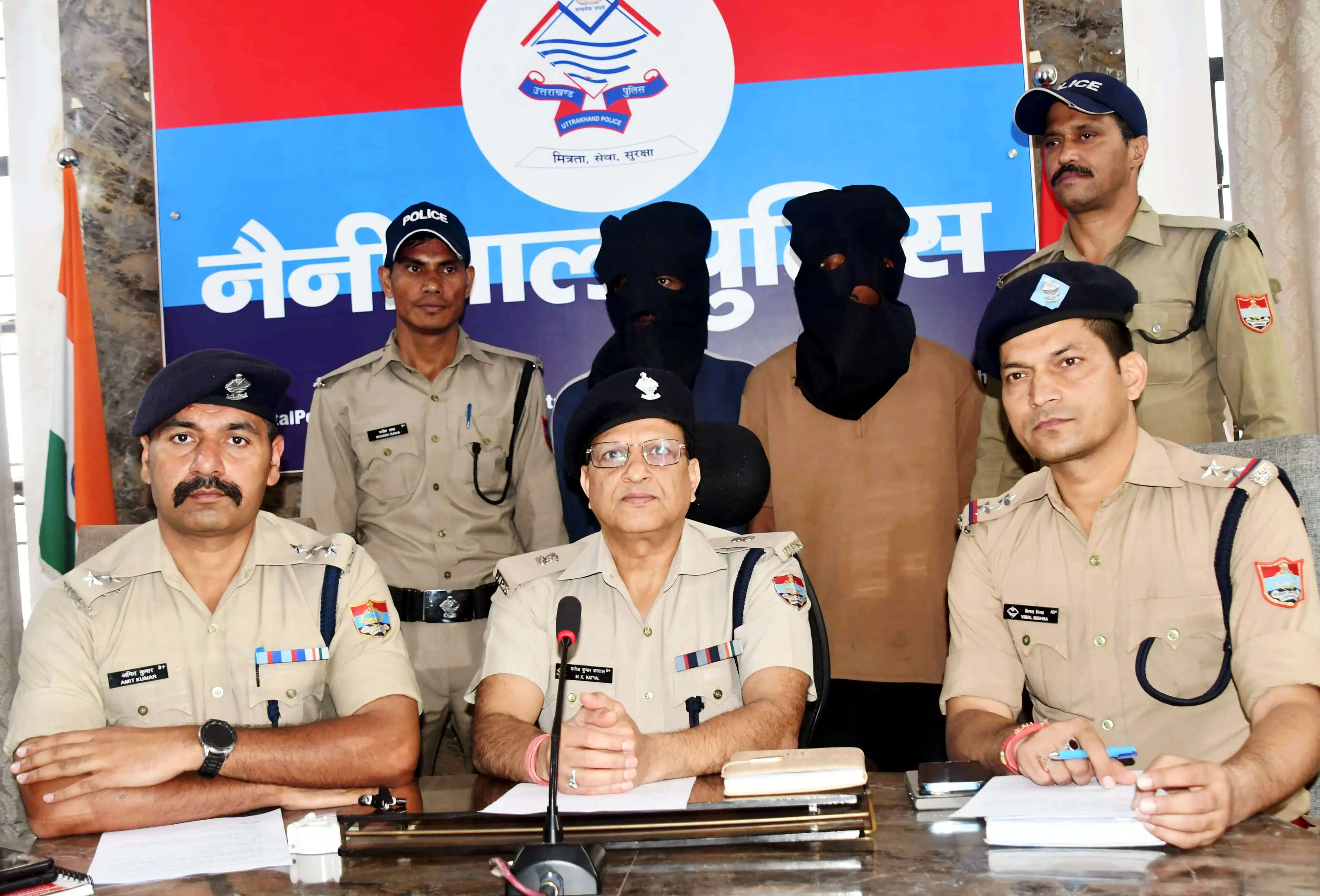 नैनीताल पुलिस ने 27 लाख की स्मैक सहित दो तस्कर गिरफ्तार